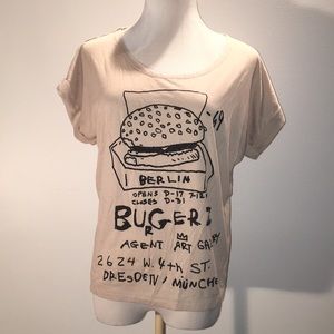 Agent Art Gallery Opening Custom Burgerz T-Shirt